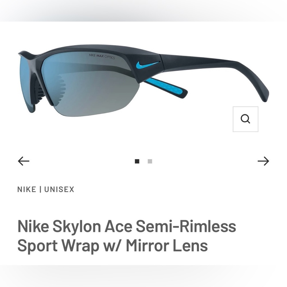 Nike youth Junior Blue Sport Sunglasses NWT - Picture 4 of 5